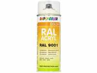 Dupli-Color 354793 RAL-Acryl-Spray 9001, 400 ml, Cremeweiß Glanz