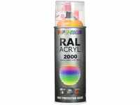 Dupli-Color 349539 RAL-Acryl-Spray 2000, 400 ml, Gelb/Orange Glanz