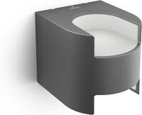 Philips Grass Wandleuchten f&uuml;r den Au&szlig;enbereich, 4,25 W, 2700 K, warmwei&szlig;,