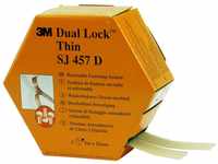 3M Dual Lock SJ457D, wiederlösbares Befestigungssystem - für flache Befestigung,