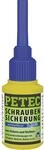 PETEC Schraubensicherung Mittelfest blau 10g. Schrauben Kleber zum Sichern und