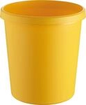helit H6106118 - Papierkorb &bdquo;the german 30 Liter, gelb, mit umlaufendem...