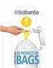 Brabantia Müllbeutel-Spenderpackung, 3 Liter, 60 Stück 348983 Weiß