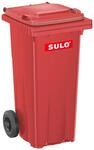 M&uuml;llgro&szlig;beh&auml;lter 120l rot a.Niederdruck-PE Rad-D.200mm