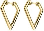 LIEBESKIND Damen-Creolen Edelstahl mattiert, LJ-0047-E-22, Gold