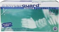 Semperguard Xpert 3000001628 Xpert Einmalschutzhandschuh aus Nitrillatex, puderfrei,