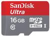 SanDisk Ultra Android microSDHC 16GB bis zu 80 MB/Sek Class 10 Speicherkarte +