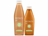 Redken Nature+Science All Soft Set - Shampoo 300ml + Conditioner 250ml