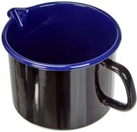 Riess, 0054-025, Schnabeltopf &oslash; 16cm, HOTEL/PROFI, Schwarz, Emaille, Vol....