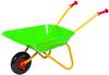 Rolly Toys Kinderschubkarre (Farbe gelb/grün, Gartenschubkarre,...