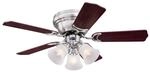 Westinghouse Lighting Deckenventilatoren mit Beleuchtung 7207340, Geb&uuml;rstetes