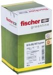 Fischer 524849 Nageld&uuml;bel N GREEN 8 x 80/40 S Senkkopf, 45 St&uuml;ck