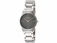 Calvin Klein Damen Analog Quarz Uhr mit Edelstahl Armband K2G23144
