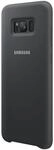Samsung EF-PG955TSEGWW Silicone Cover (geeignet f&uuml;r Samsung Galaxy S8+) Dunkel Grau