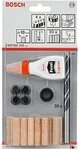 Bosch Pro 27tlg. Holzd&uuml;bel-Set (&Oslash; 10 mm)