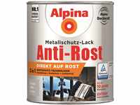 Alpina Metallschutzlack Anti-Rost Silber 750ml glänzend