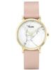 Cluse Unisex Erwachsene Digital Quarz Uhr mit Leder Armband CL40101