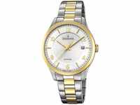Candino Herren Datum klassisch Quarz Uhr mit Edelstahl Armband C4631/1