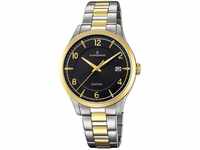 Candino Herren Datum klassisch Quarz Uhr mit Edelstahl Armband C4631/2
