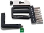 CONTEC Fahrrad-Multitool Pocket Gadget - PG1, 8 in 1, Multifunktionswerkzeug,