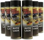 Fast Finish 430220 SET Autolack schwarz matt 6 x 500 ml