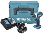 Makita DTD 152 RFJ Akku Schlagschrauber 1/4' 18V 165Nm + 2x Akkus 3,0Ah +...