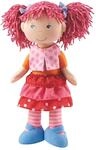 HABA Puppe Lilli-Lou &ndash; Weiche Stoffpuppe ab 18 Monaten &ndash; 30 cm mit Kleidung &