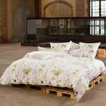 ESTELLA Bettw&auml;sche Meadow | gr&uuml;n | 200x200 cm + 2X 80x80 cm |...