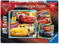Ravensburger Puzzle Disney Cars Bunte Flitzer - 3x49 Teile Puzzle ab 5