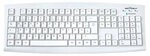 Seal Shield Silver Seal Tastatur USB SSWKSV208DE Weiss 100 Prozent wasserdicht und