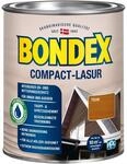Bondex Compact Lasur TEAK 0,75 L f&uuml;r 9,75 m&sup2; | Wasserbasierte Holzlasur 