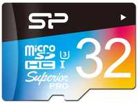SP/Silicon Power 32GB Superior Pro microSDHC UHS-1 Class 10 Memory Card,...