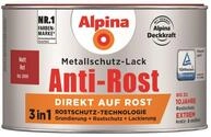 Alpina Metallschutzlack Anti-Rost Rot 300ml matt