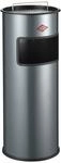 WESCO Standascher M&uuml;lleimer, Stahlblech pulverbeschichtet, Graphit, 28 cm, 30 l