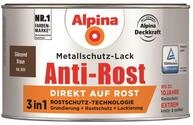 Alpina Metallschutzlack Anti-Rost Braun 300ml gl&auml;nzend