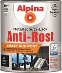 Alpina Metallschutzlack Anti-Rost Schwarz 300ml matt
