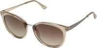 GUESS Unisex-Erwachsene GU7459 57F 52 Sonnenbrille, Beige (Beige Luc/Marrone Grad)