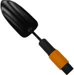 Fiskars Blumenkelle, Werkzeugkopf, L&auml;nge: 31,5 cm, Bohrstahl-Kelle | Schwarz/Orange,