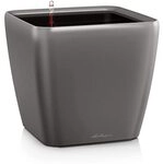 Lechuza-Gef&auml;&szlig; mit Bew&auml;sserungssystem Quadro Premium LS 50 anthrazit Hochglanz