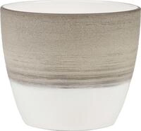 Scheurich 950, Blumentopf aus Keramik, Farbe: Espresso Cream, 19 cm Durchmesser, 17.5