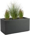 Pflanzwerk Pflanzk&uuml;bel TUB Anthrazit 30x60x30cm XXL &ndash; Rechteckig &ndash; Gro&szlig;er