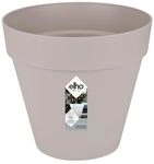 elho loft urban rund 30cm blumentopf - Warmes Grau | &Oslash; 28.5 x H 26 cm | F&uuml;r...