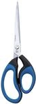 Wedo 98910 Schere (Edelstahl Soft-Cut, 10 Zoll / 25,5 cm, mit Gummigriff)