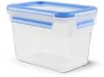 EMSA Clip & Close Frischhaltedose, rechteckig, 1,1 L, mit Deckel, Aufbewahrungsbox,
