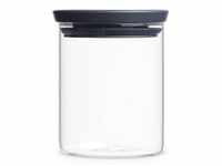 Brabantia Glasbehälter 0.6L - Deckel - Dark Grey