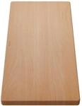 BLANCO Schneidbrett aus massiver Buche | 540 x 260 mm | F&uuml;r Sp&uuml;len und Becken mit