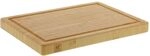 ZWILLING Schneidbrett mit Saftrille, Massives Bambus-Holz, Beidseitig Nutzbar, 36 x