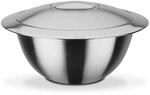 GSW 552394 Thermosch&uuml;ssel mit Deckel, Edelstahl rostfrei - ⌀22 cm, Silber