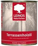 LEINOS Terrassenholz&ouml;l 236| farblos | 0,75 Liter | Hochwertiges Holz&ouml;l f&uuml;r au&szlig;en