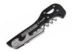 Fackelmann Kellnerkorkenzieher 3in1, Schwarz/Silber